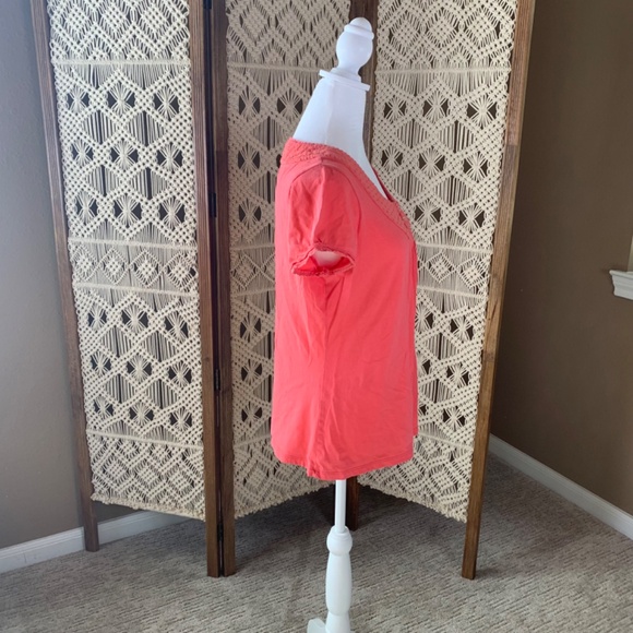 Boden short sleeve t-shirt coral size 10 - Picture 3 of 11